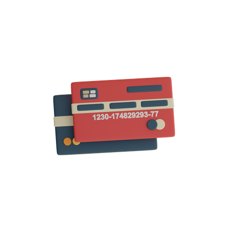 Debit Card  3D Icon