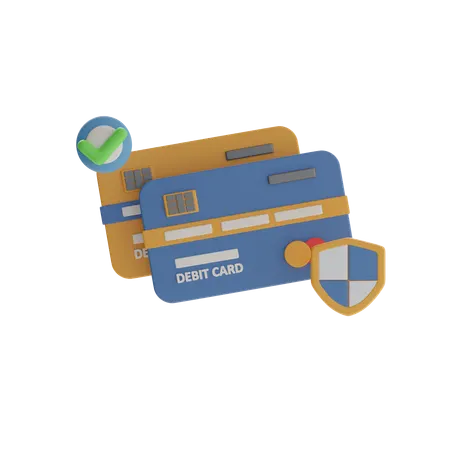 Debit Card  3D Icon