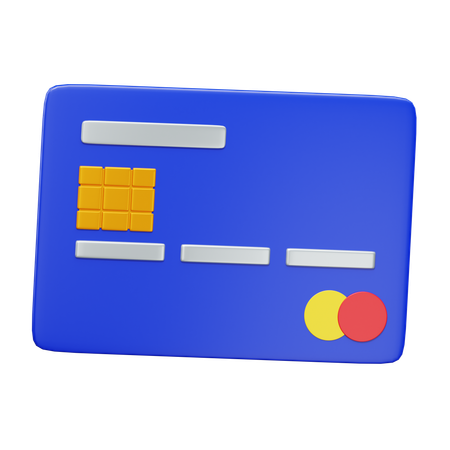 Debit Card  3D Icon