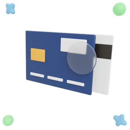 Debit Card  3D Illustration