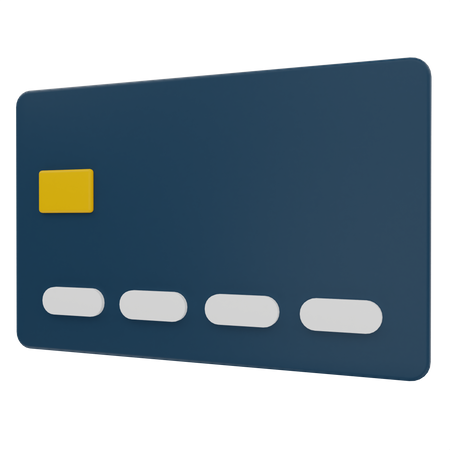 Debit Card  3D Illustration