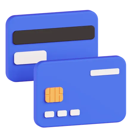 Debit Card  3D Illustration