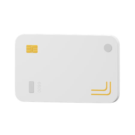 Debit Card  3D Illustration