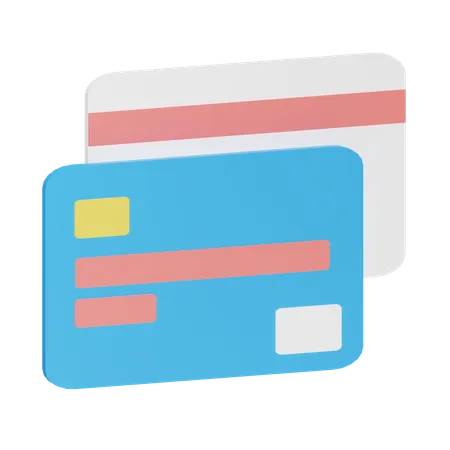 Payment Card Icon 3D Illustration