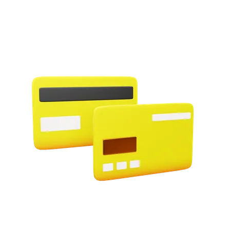 These Are 3 D Debit Card Icons Commonly Used In Design And Games 3D Icon