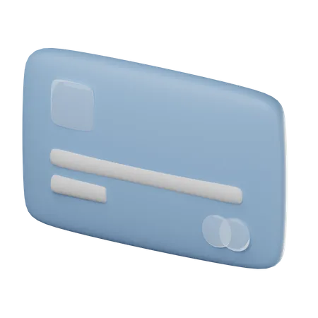 Debit Card 3D Icon