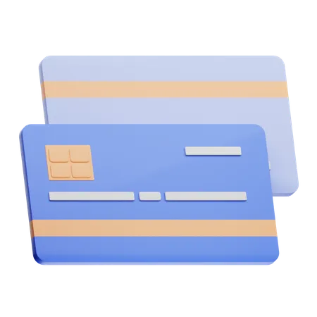3 D Accounting Illustration Debit Card 3D Icon