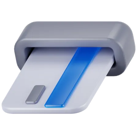 Debit Card Out  3D Icon