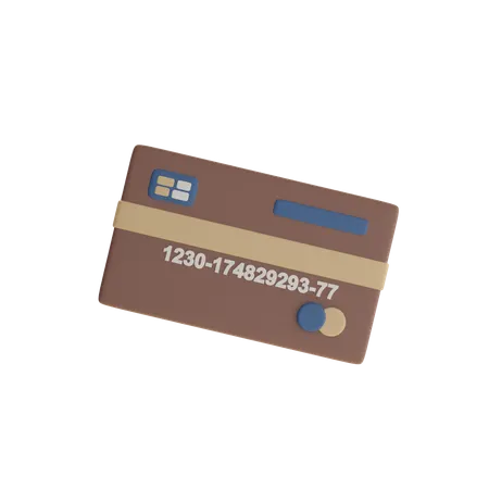 Debit Card Payment  3D Icon