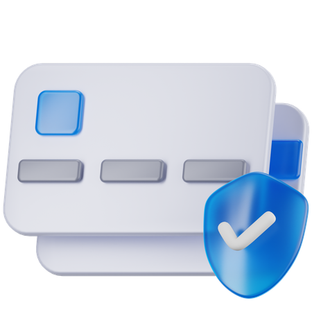 Debit Card Safe  3D Icon