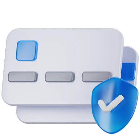 Debit Card Safe  3D Icon