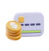 Debit Card with Coin