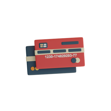 Debitkarte  3D Icon