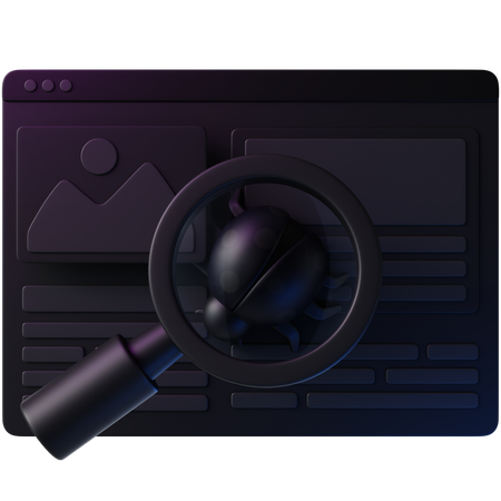 Débogage  3D Icon