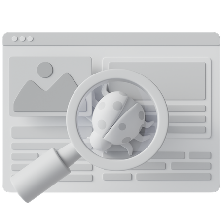 Débogage  3D Icon