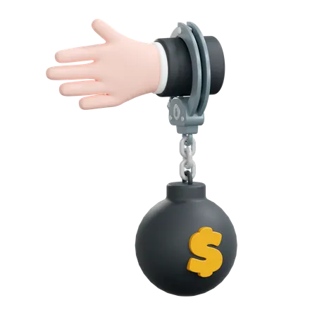 Debt  3D Icon