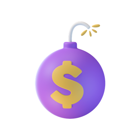 Debt  3D Icon