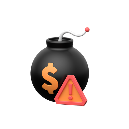 Debt  3D Icon