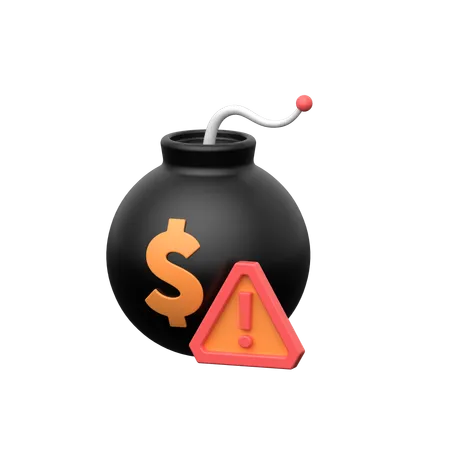 Debt  3D Icon