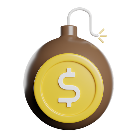 Debt  3D Icon