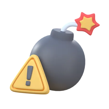 Debt Bomb  3D Icon