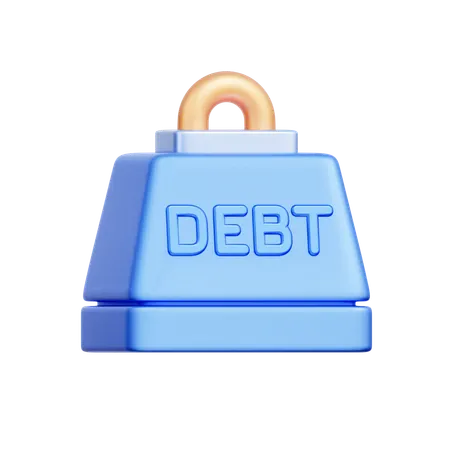 Debt Management  3D Icon