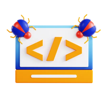 Debug  3D Icon