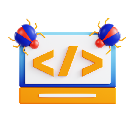 Debug  3D Icon