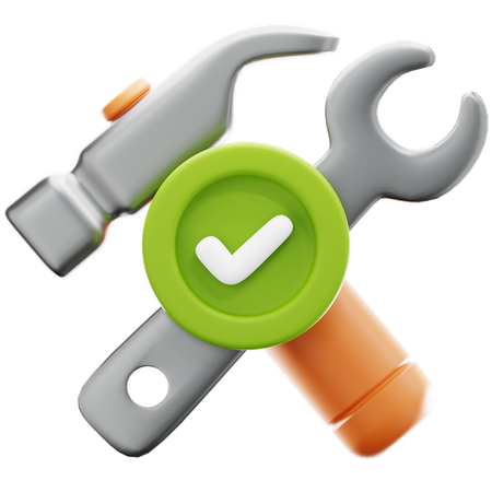 Debug Complete  3D Icon