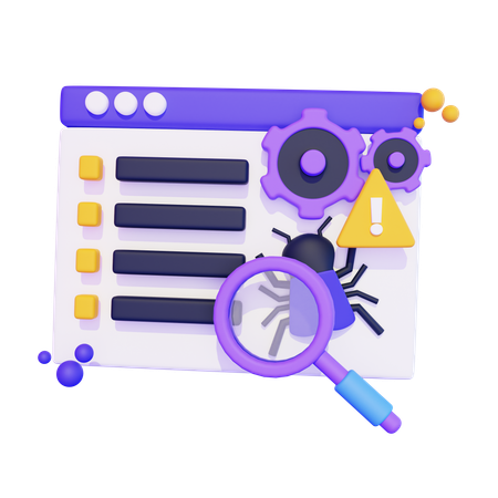 Debuggen  3D Icon