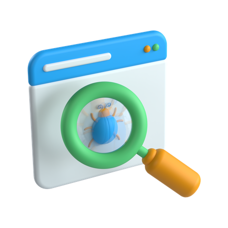 Debuggen  3D Icon