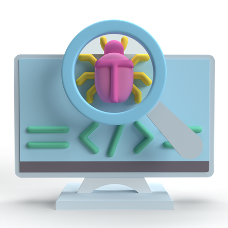Debuggen  3D Icon