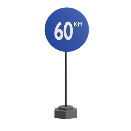 Début de la vitesse minimale  3D Icon