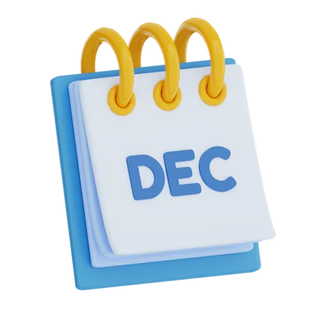 Déc  3D Icon