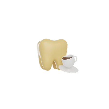 Decayed Tooth  3D Icon