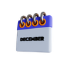 month december emoji 3d