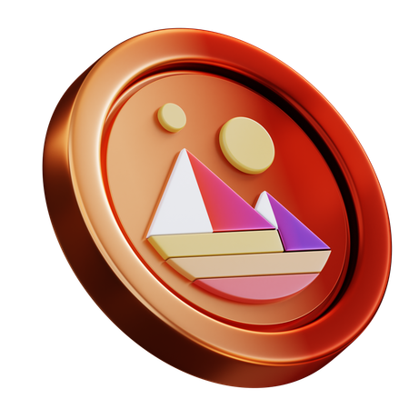 Decentraland  3D Icon