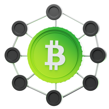 Décentralisé  3D Icon