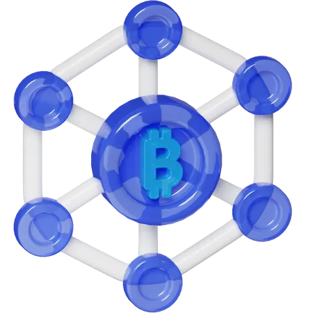 Decentralization  3D Icon