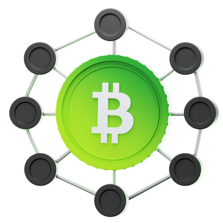 Decentralized  3D Icon