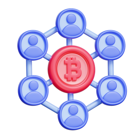 Decentralized Finance  3D Icon