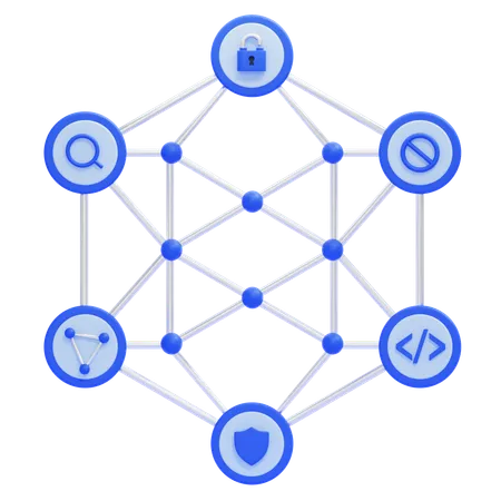 Decentralized Finance  3D Icon