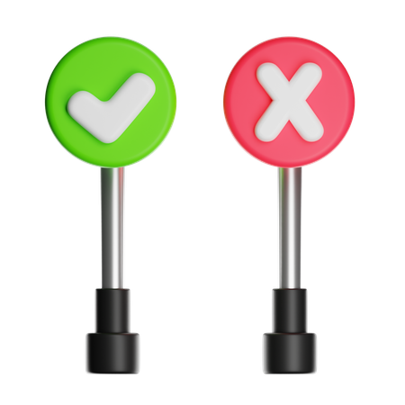 Decisão  3D Icon