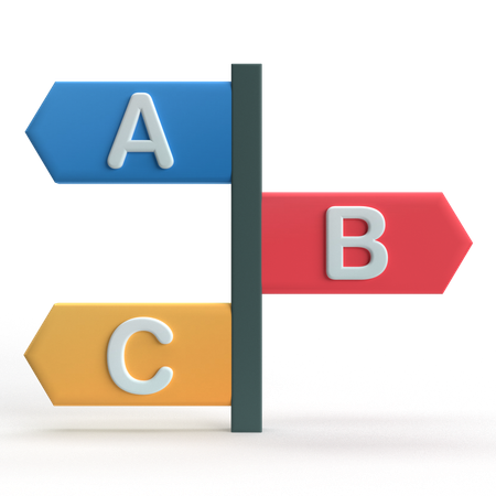 Décision  3D Icon