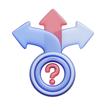 Décision  3D Icon