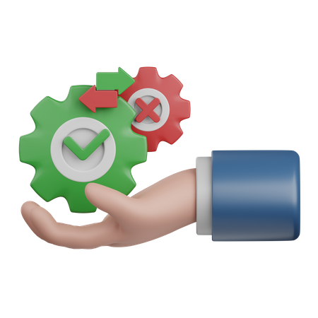 Decision  3D Icon