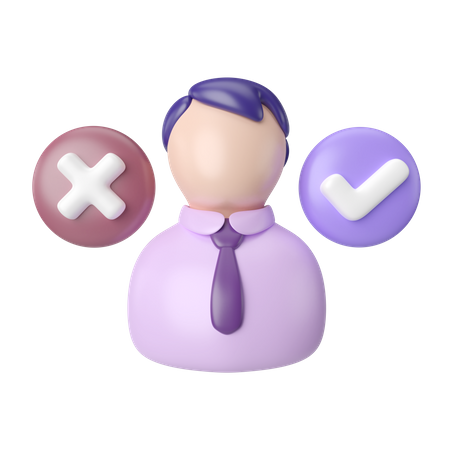 Career Decision  3D Icon