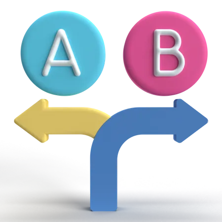 Decision Making  3D Icon