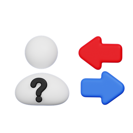 Decision Making  3D Icon