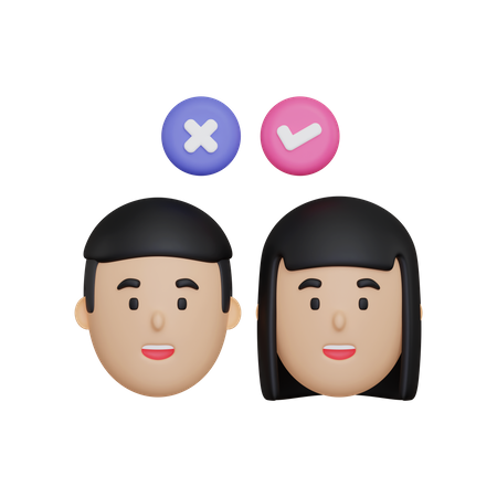 Decision Making  3D Icon